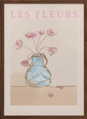 Les fleurs still life painting Poster