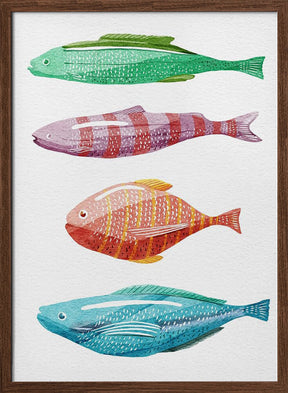 Colorful Fish Poster