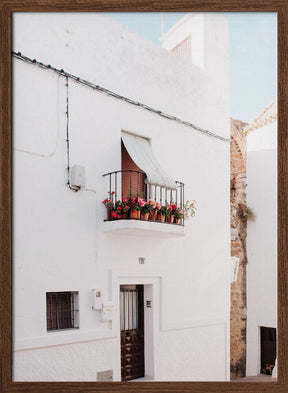 White Andalusia House Poster