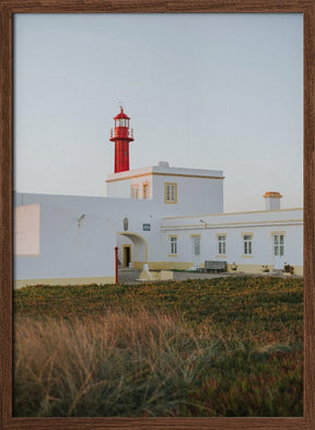 Red Lighthouse Poster