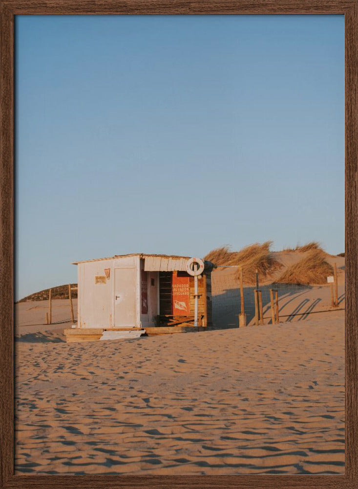 Beach Cabin Poster