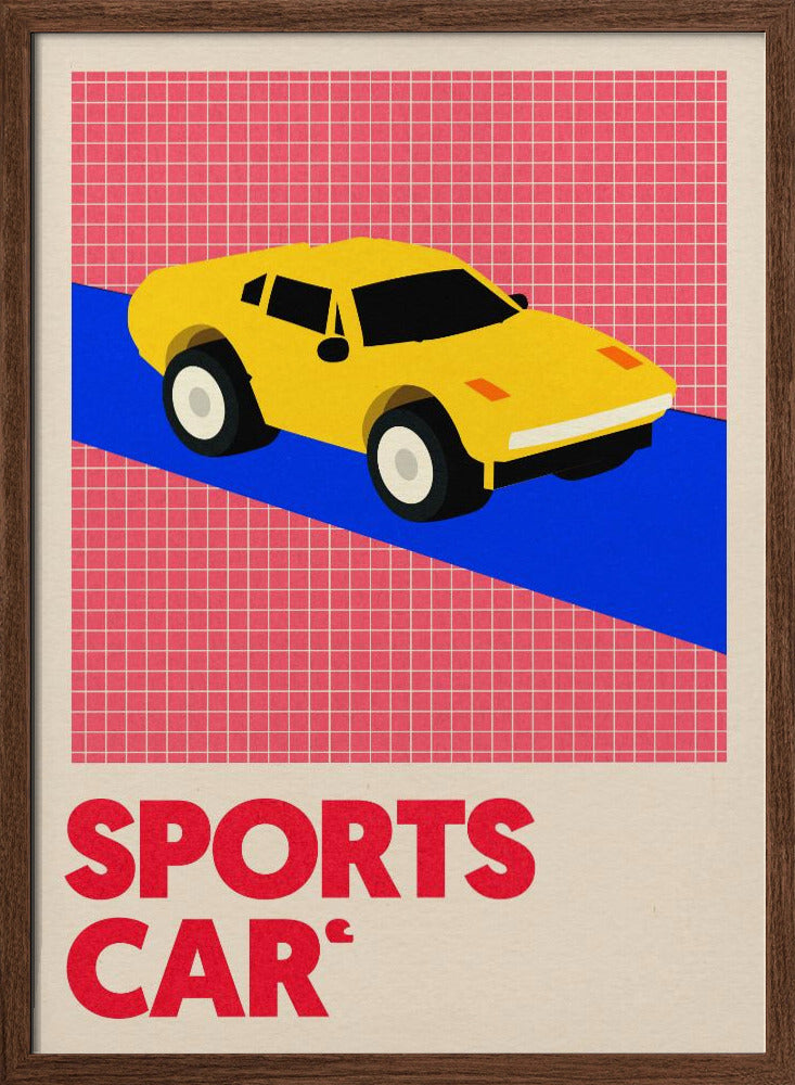 Sports Car Poster