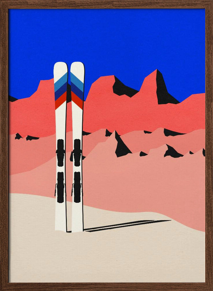 Ski Alpin Poster