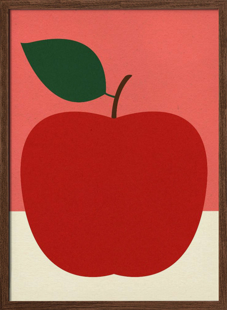 Red Apple Poster