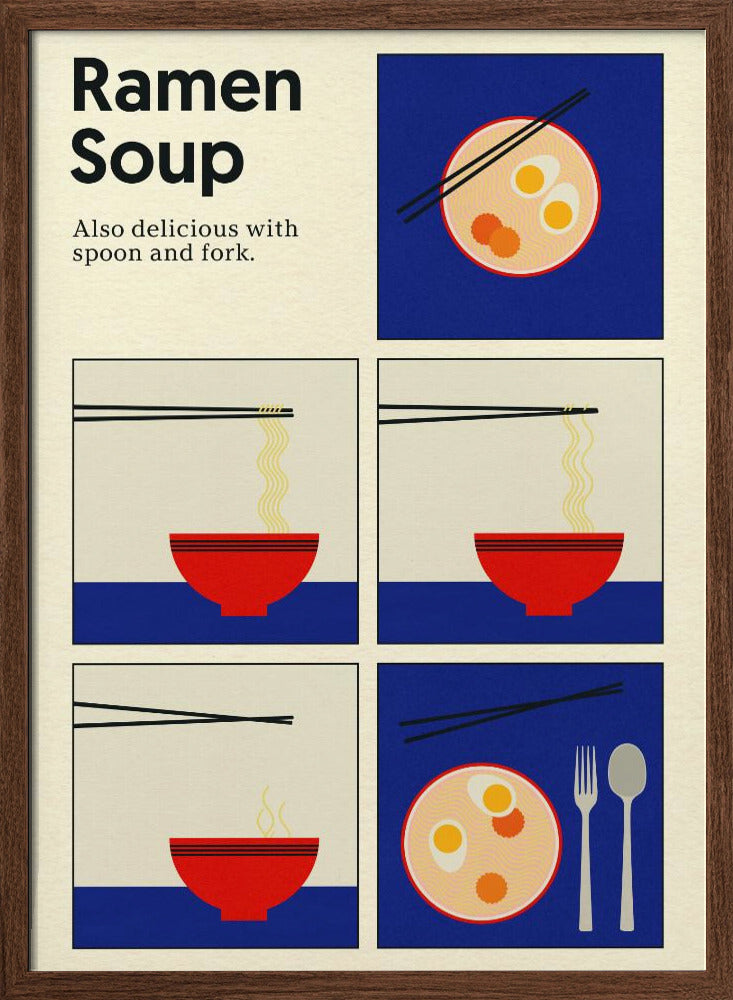 Poster Ramen Soup Poster