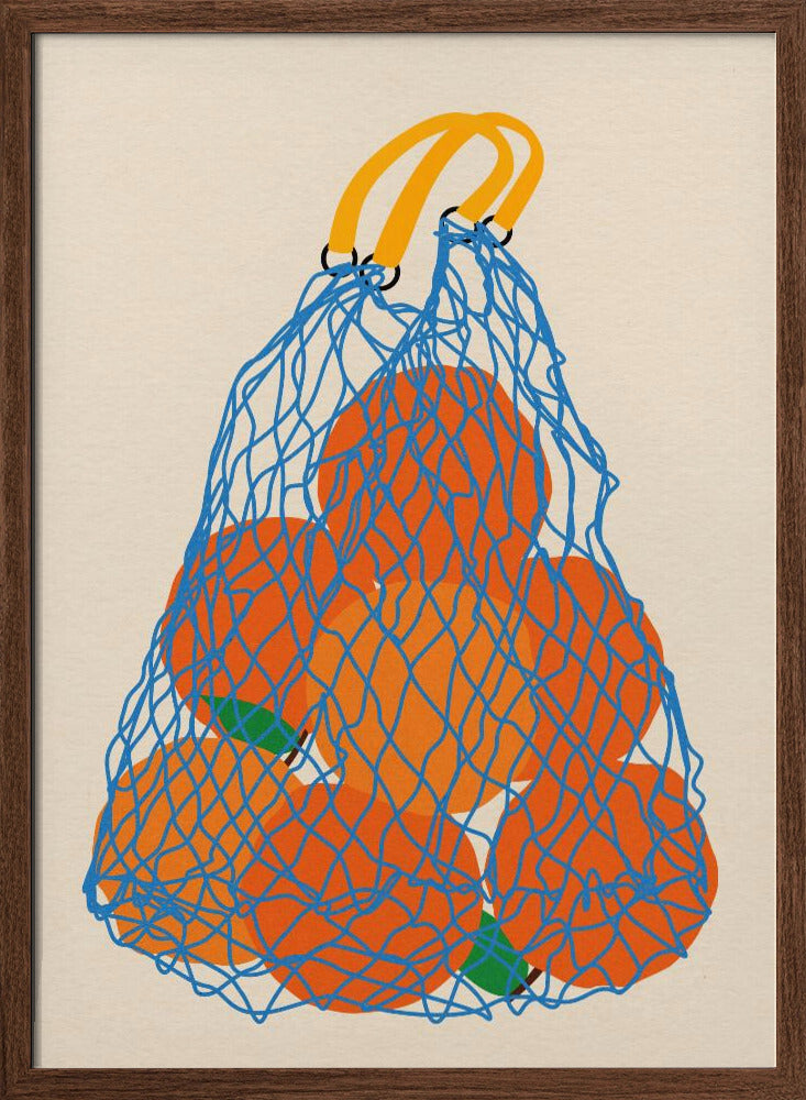 Oranges In a Net Bag Update 24 Poster