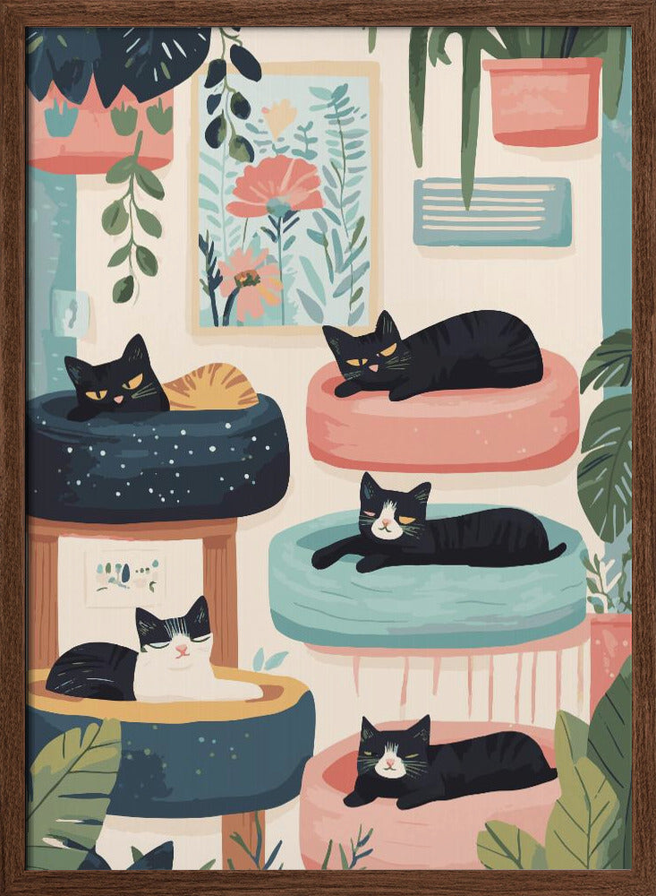 Cat House Poster