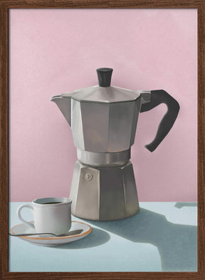 Moka Coffe Pot Poster