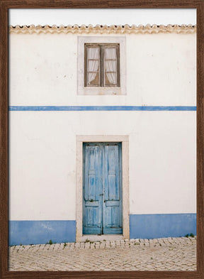 Ericeira Blue Door Poster