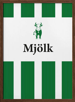 Mjölk Röd Poster