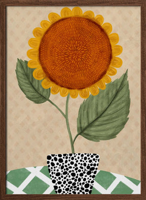 Sunflower Pot Poster