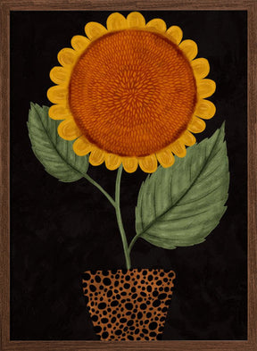 Sunflower Pot Poster