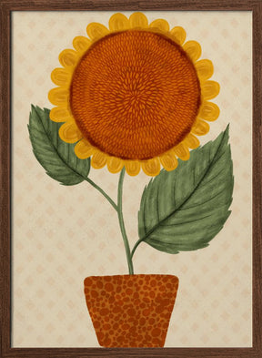 Sunflower Pot Poster