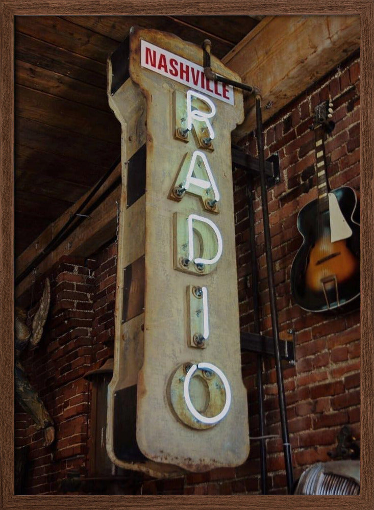 Nashville Radio Poster