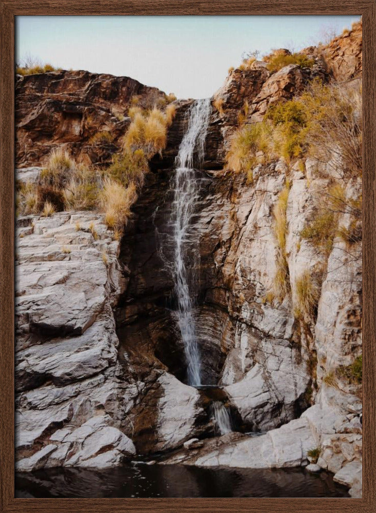 Ventana Canyon Waterfall Poster