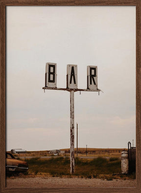 The Bar Poster