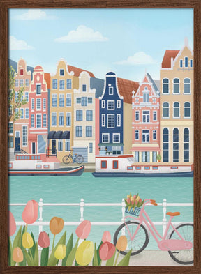 Amsterdam City Poster