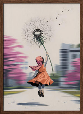 Dandelion Flight Poster