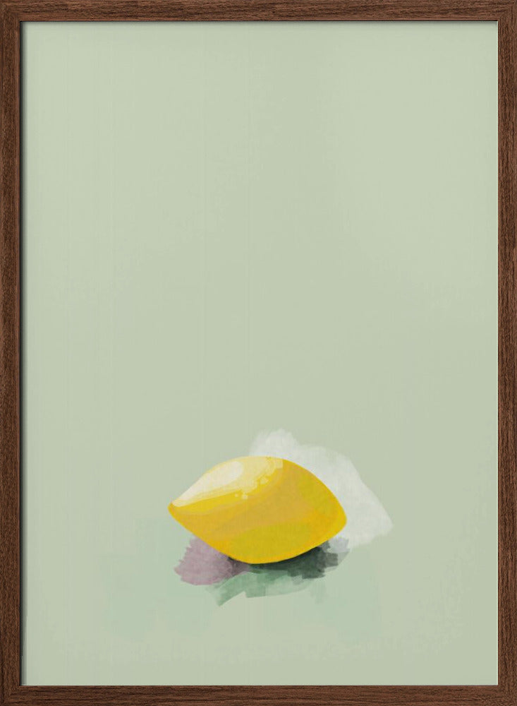 A lemon Poster