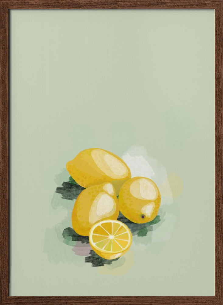 Three and a half lemons Poster