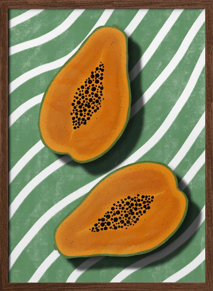 Papayas Poster