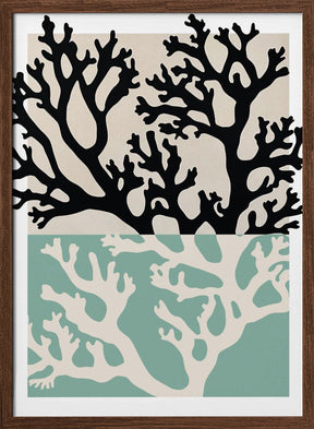 Coral (Mint) Poster