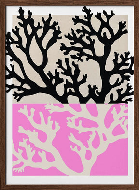 Coral (Pink) Poster