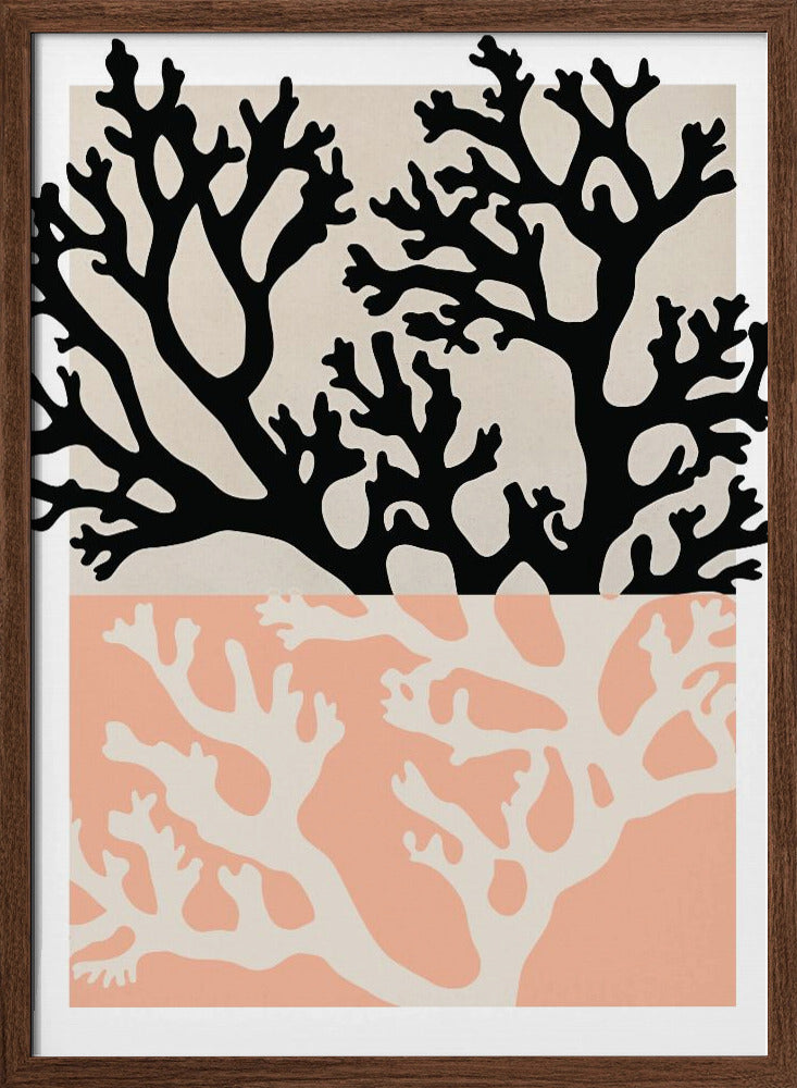 Coral (Peach) Poster