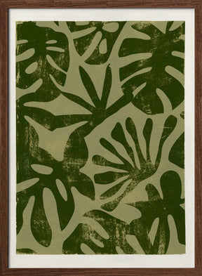 Jungle Leafs No 2 Poster