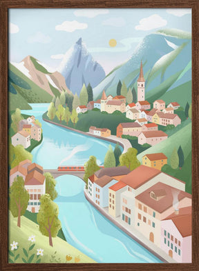 Swiss Alps Poster