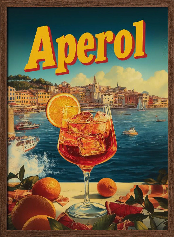 Aperol Vintage Commercial Poster