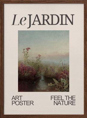 Le Jardin / Garden Poster