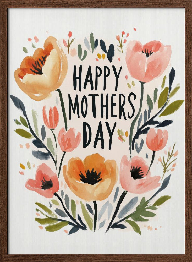 Happy Mothers Day Poster