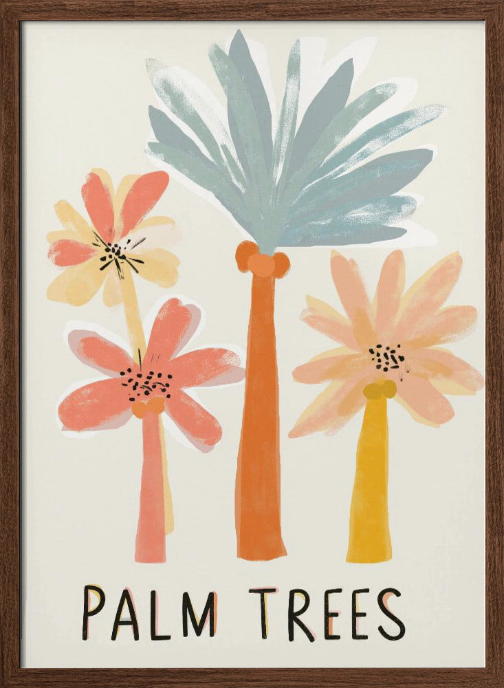 Palm Trees No 2 Poster