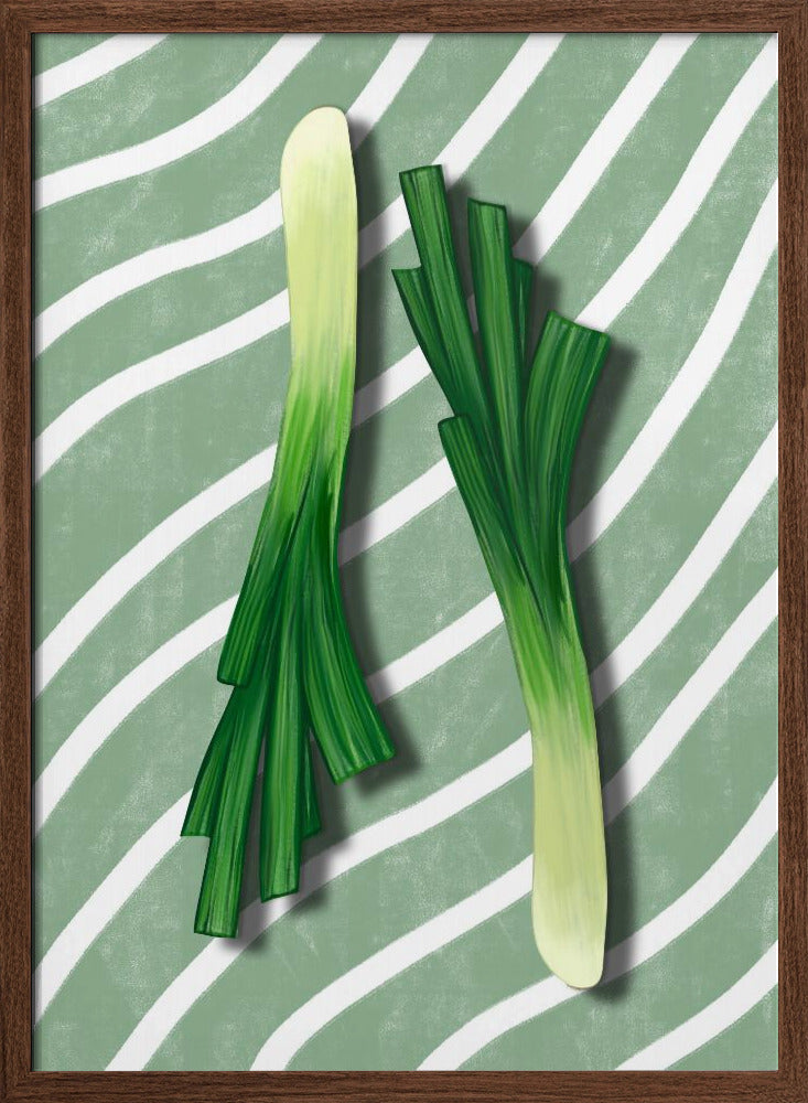 Leeks Poster