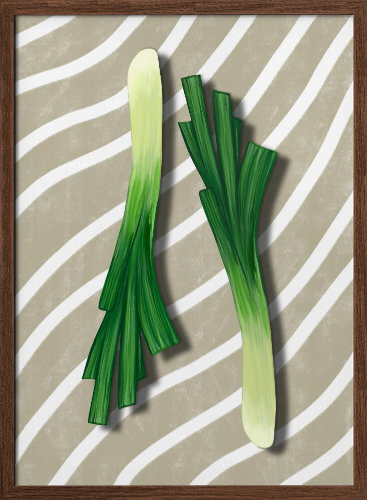 Leeks Poster