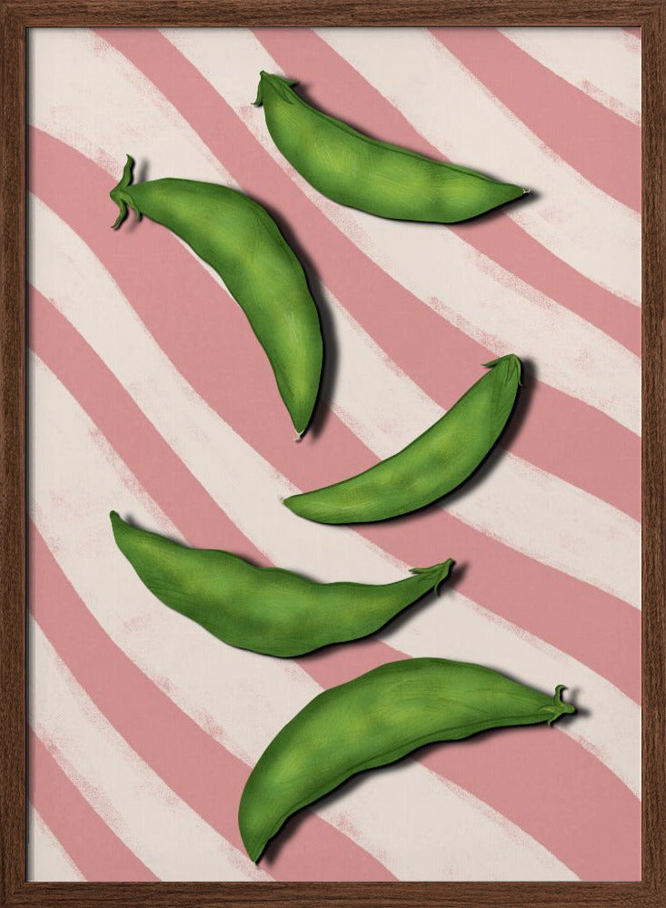 Sugar snap peas Poster