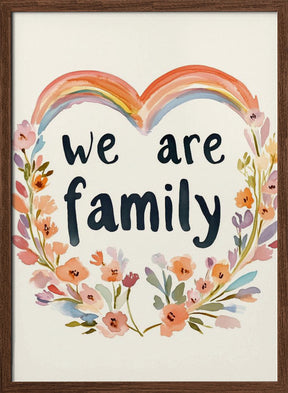 Wearefamily(floralno2) Poster