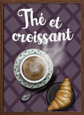 The Et Croissant Poster