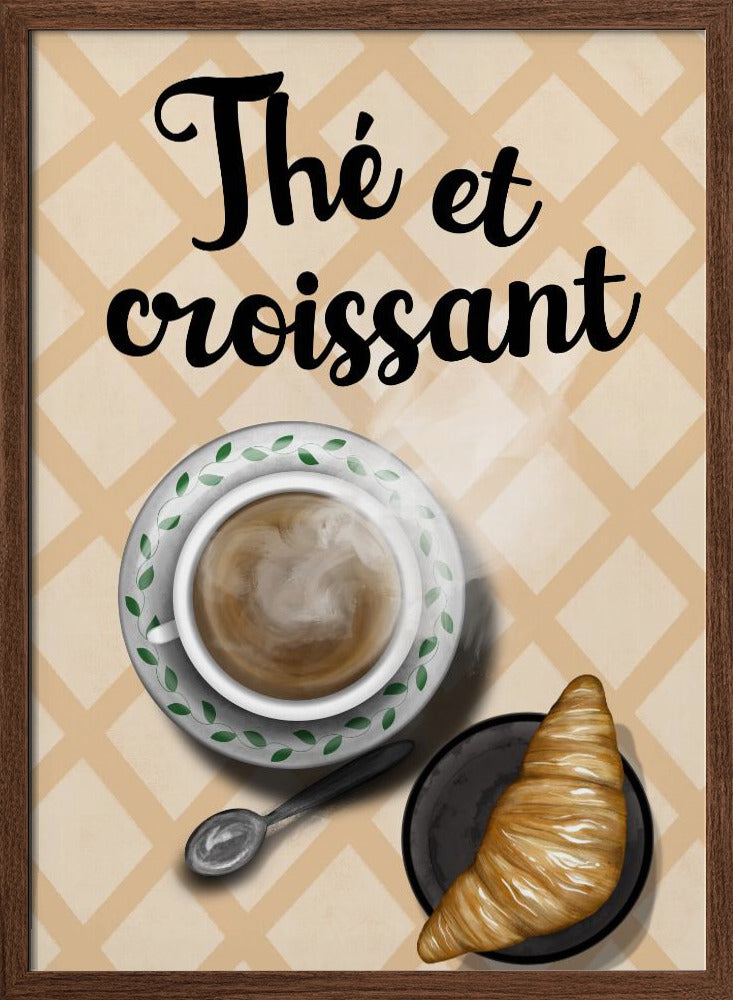 The Et Croissant Poster