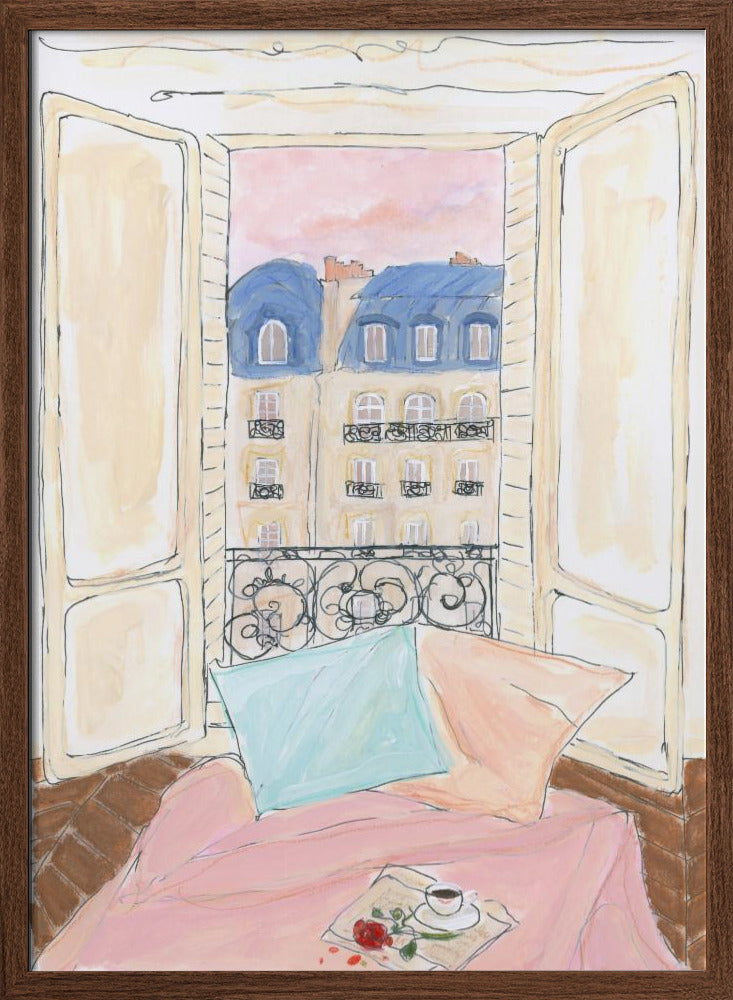 Cozy Apartment In Paris Poster