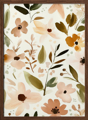 Pastelflowercollectionno2 Poster