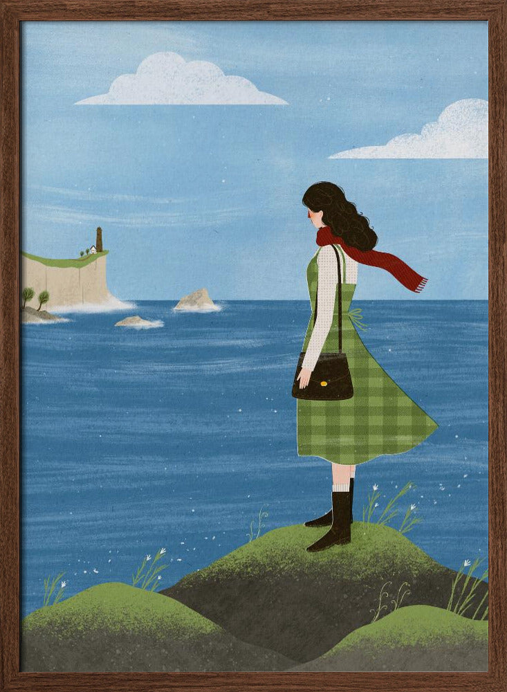 Irish Seaside Poster