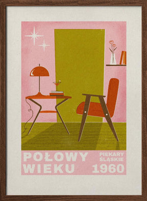 Mid Century Furniture Poster