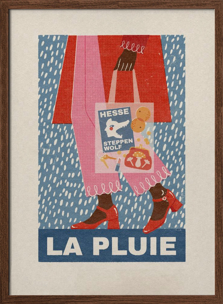 La Pluie French Style Poster