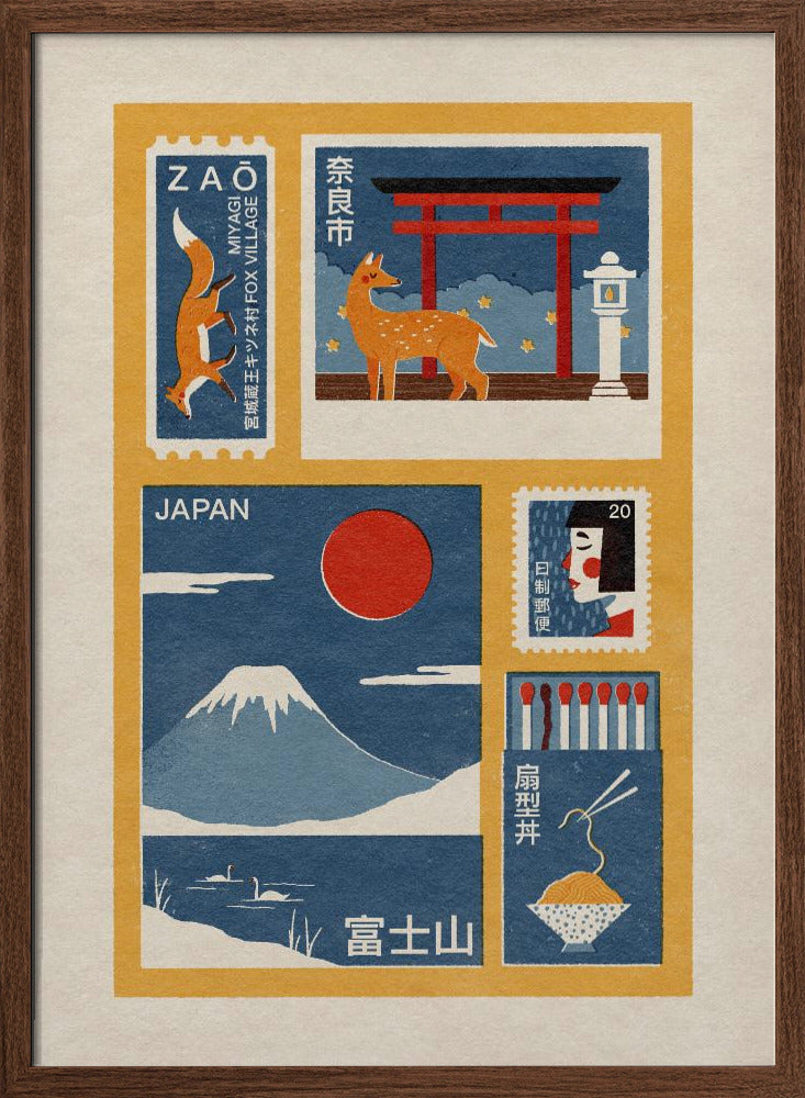 Japanese Ephemera Poster