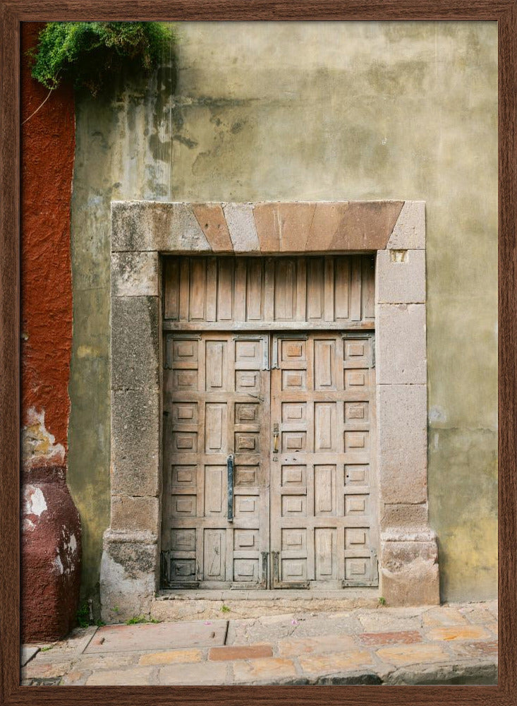 Front door of San Miguel de Allende Poster