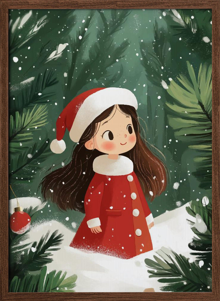 Christmas Girl Poster