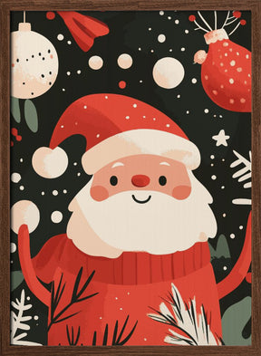 Happy Santa Poster