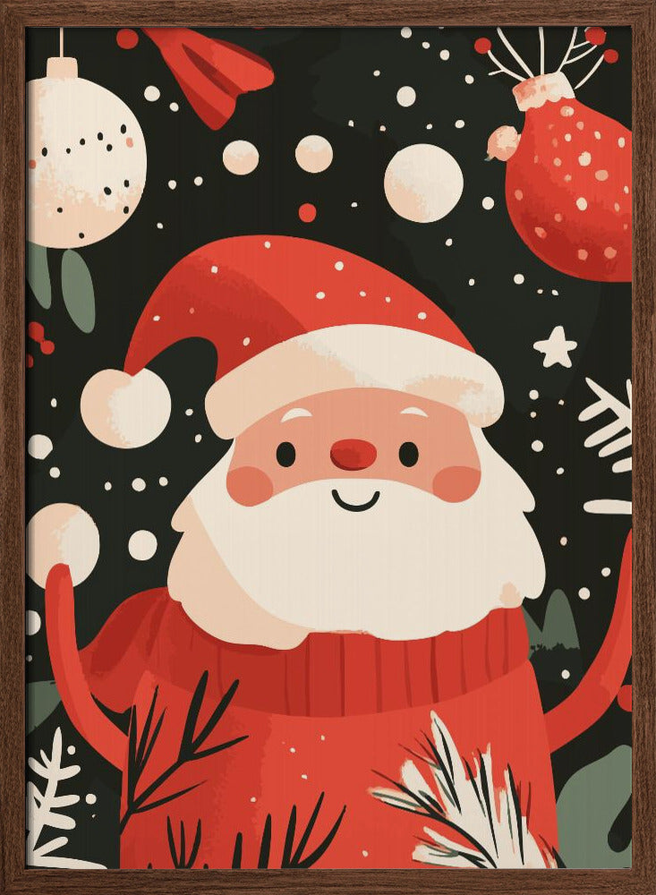 Happy Santa Poster